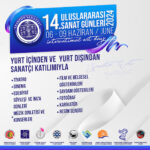 14. Uluslararası Trabzon Sanat Günleri bu yıl 06-09 Haziran 2024 tarihleri arasında gerçekleştirilec...