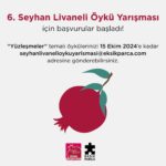 2025 Seyhan Livaneli Öykü Yarışması için başvurular başladı